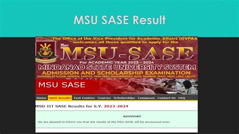 msu marawi sase result